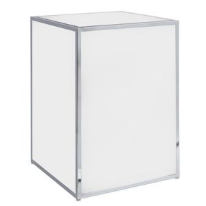 Chrome Framed Square Corner Bar 30