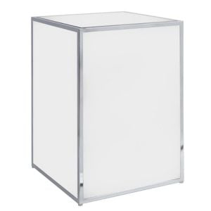 Chrome Framed Square Corner Bar 30