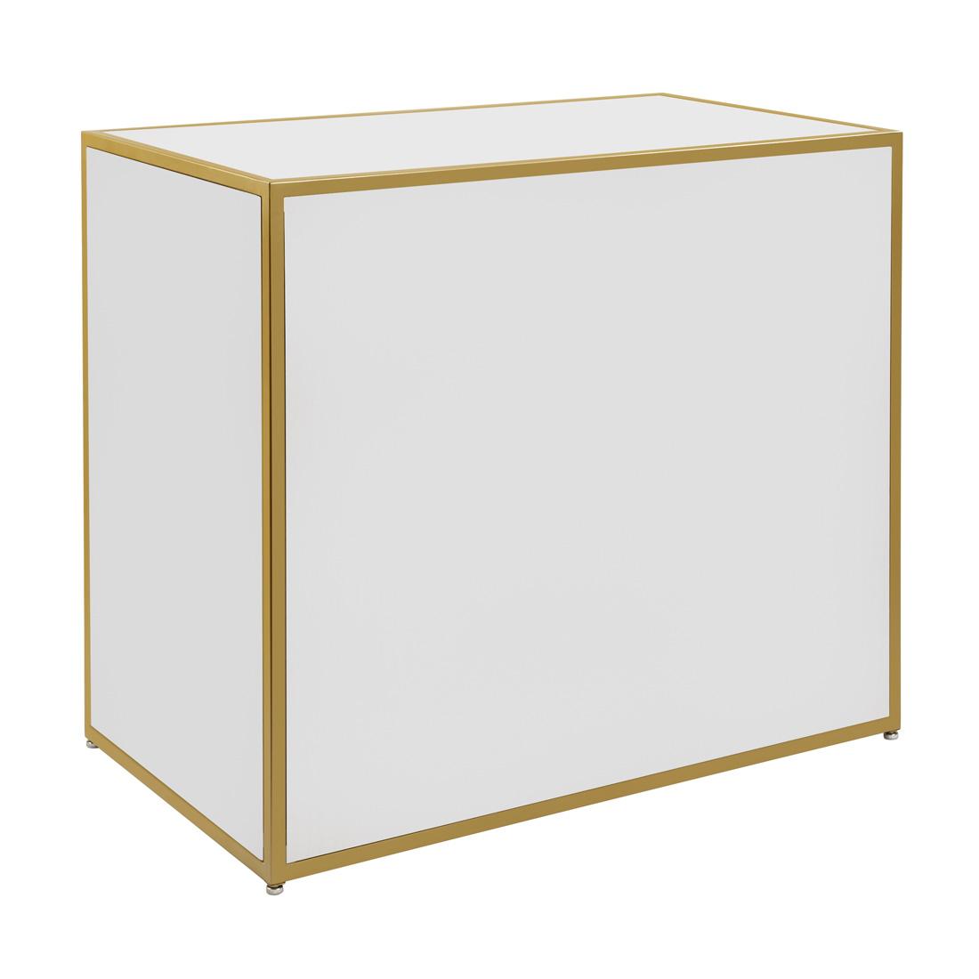 Gold Framed Bar 4' - Element Event Solutions