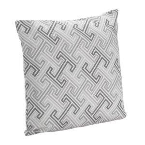 Grey Jigsaw Pillow 20