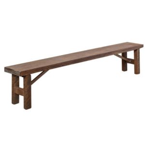 Harvest Dark Bench 8'x12