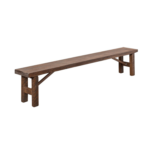 Harvest Dark Bench 8'x12