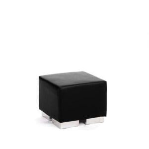 Black Cube Ottoman - Element Event Solutions