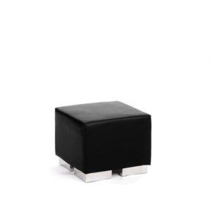 Black Cube Ottoman - Element Event Solutions