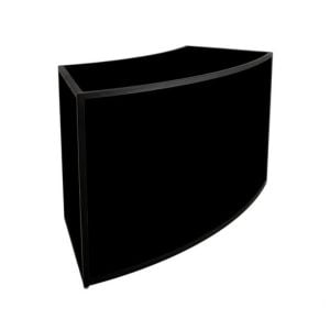 Black Curved Bar 1/16 - Element Event Solutions