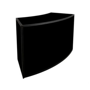 Black Curved Bar 1/16 - Element Event Solutions