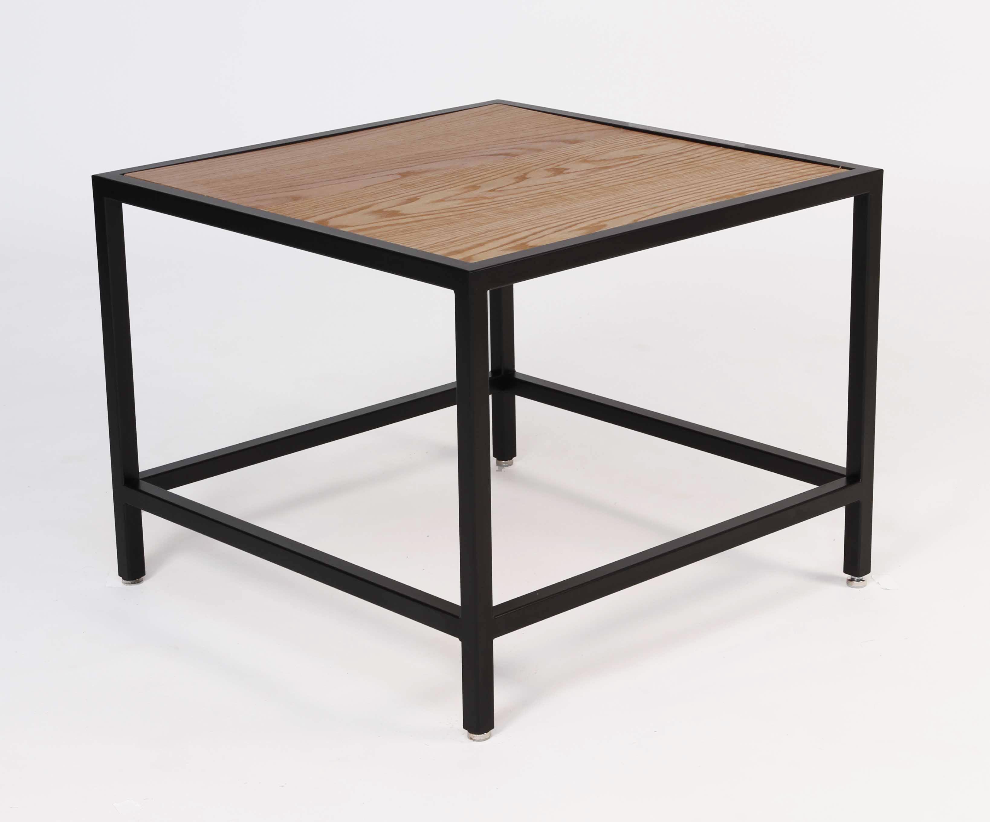 Black Square End Table Small - Element Event Solutions
