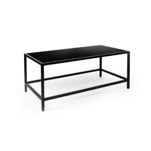 Black Rectangular Coffee Table - Element Event Solutions