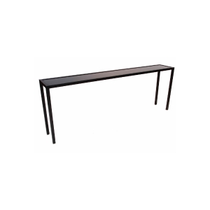 Black Sofa Table Low 8'x29
