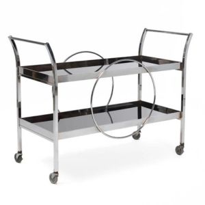 Stainless Steel Bar Cart - Element Event Solutions