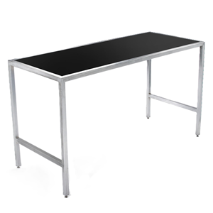 Chrome Framed Communal Table 6'x30