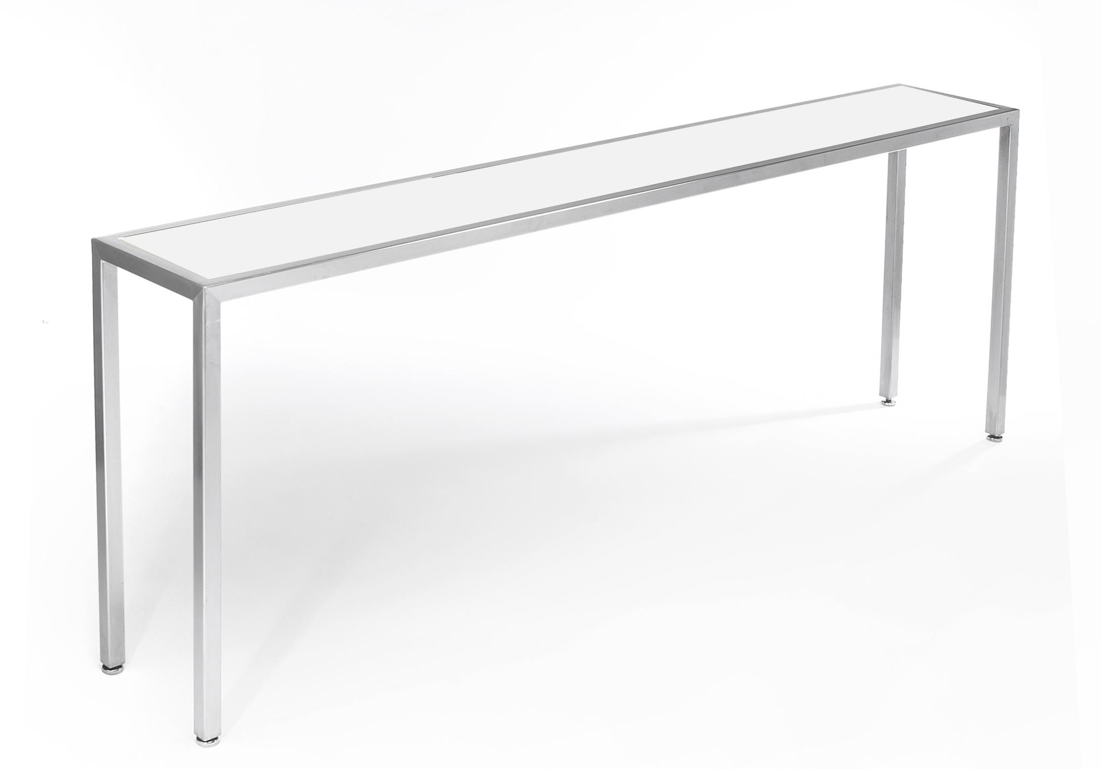 Chrome Sofa Table 8'x35
