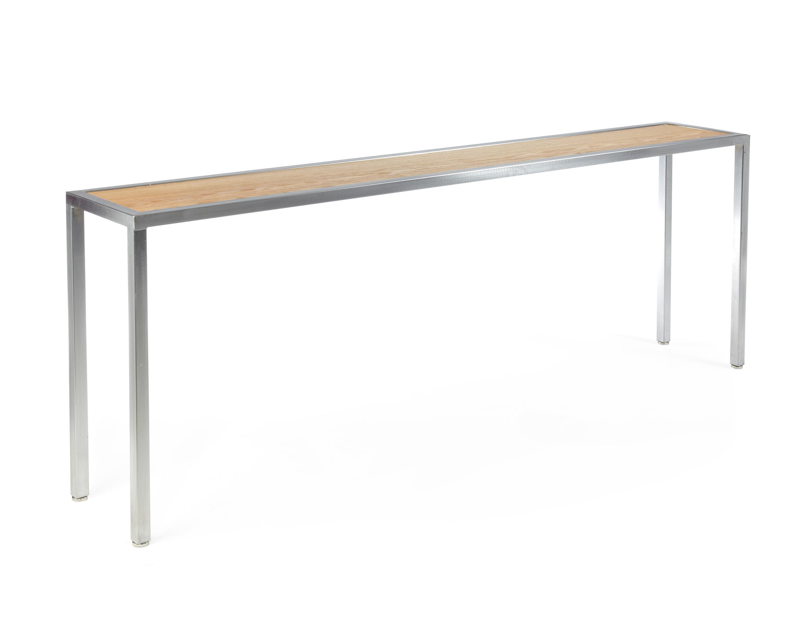 Chrome Sofa Table 8'x35