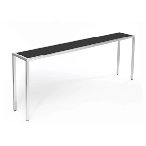 Chrome Framed Sofa Table 6'x35