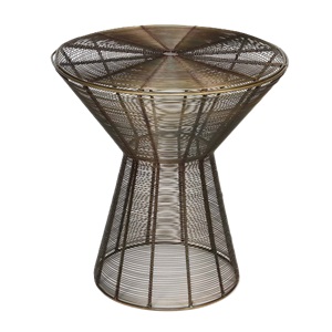 Bronze Wire Cocktail Table - Element Event Solutions