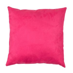 Pink Suede Large Square Cushion - Element Event Solutions