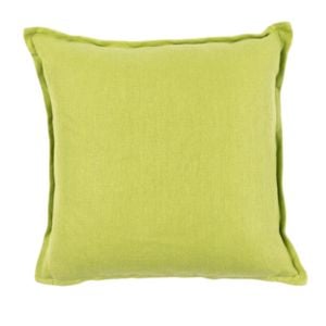 Green Linen Square Cushion - Element Event Solutions