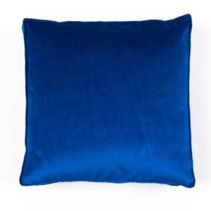 Blue Velvet Square Cushion - Element Event Solutions