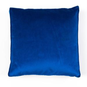 Blue Velvet Square Cushion - Element Event Solutions