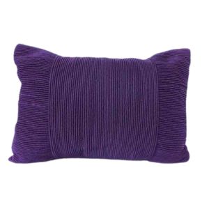 Amethyst Pleated Rectangle Cushion - Element Event Solutions