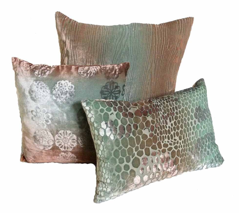 Kevin O'Brien Antique Green Cushion - Element Event Solutions