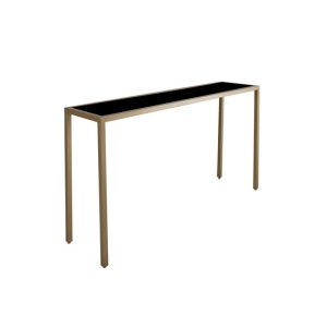 Gold Communal Table Skinny 6'x18
