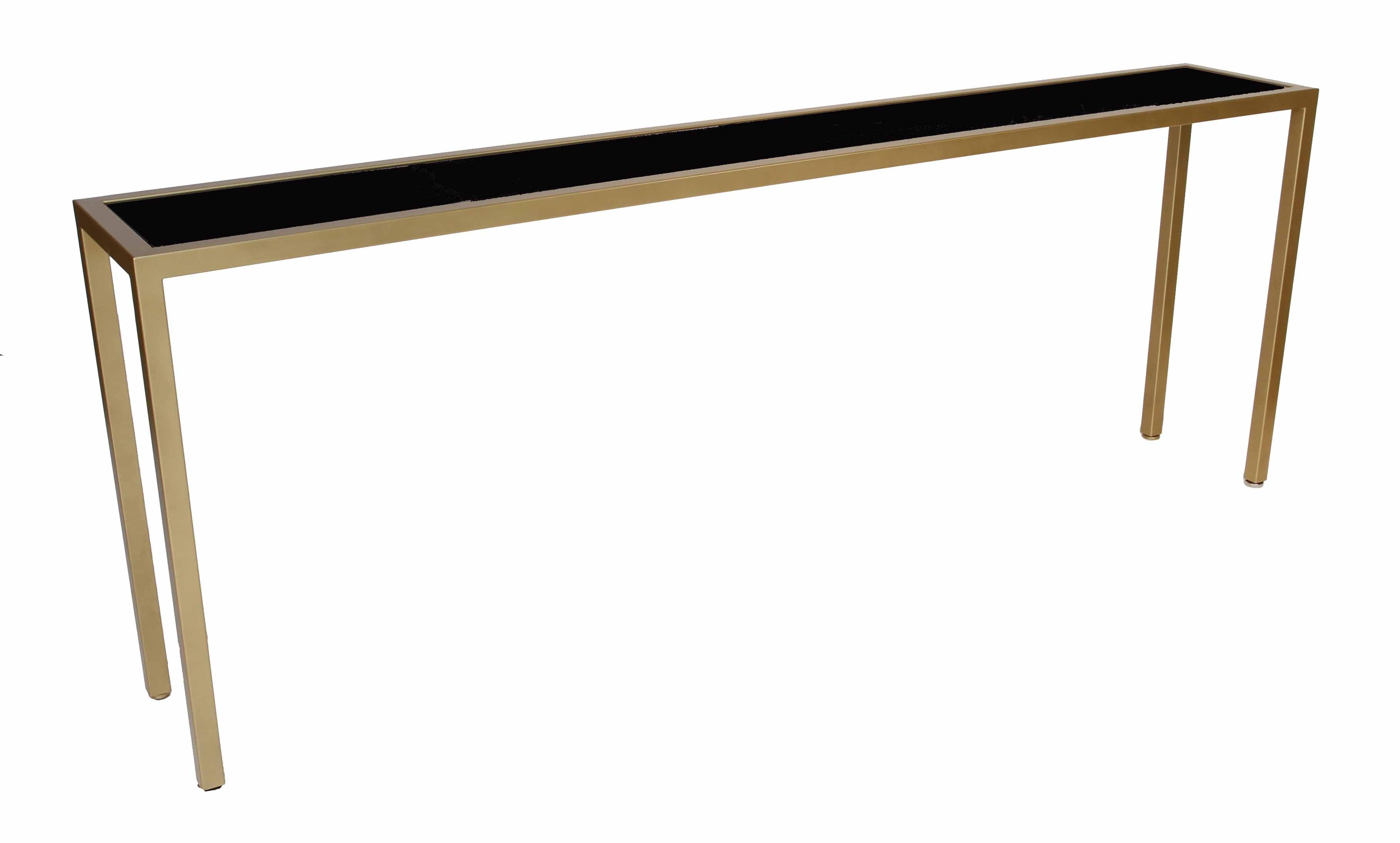 Gold Framed Low Sofa Table 8'x29