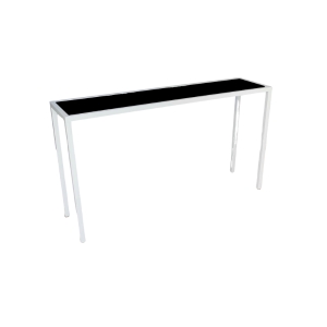 White Framed Skinny Communal Table 6'x18