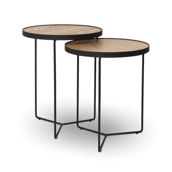 Furness Oak Nesting Table Small - Element Event Solutions
