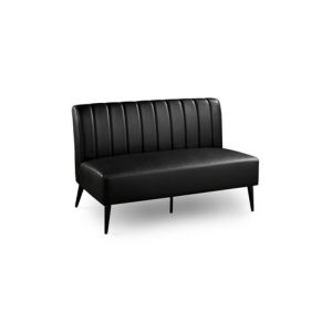 Evelyn Noir Loveseat - Element Event Solutions