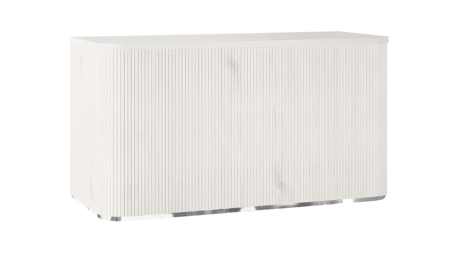 Avalon White Fluted Bar 6' - Element Event Solutions