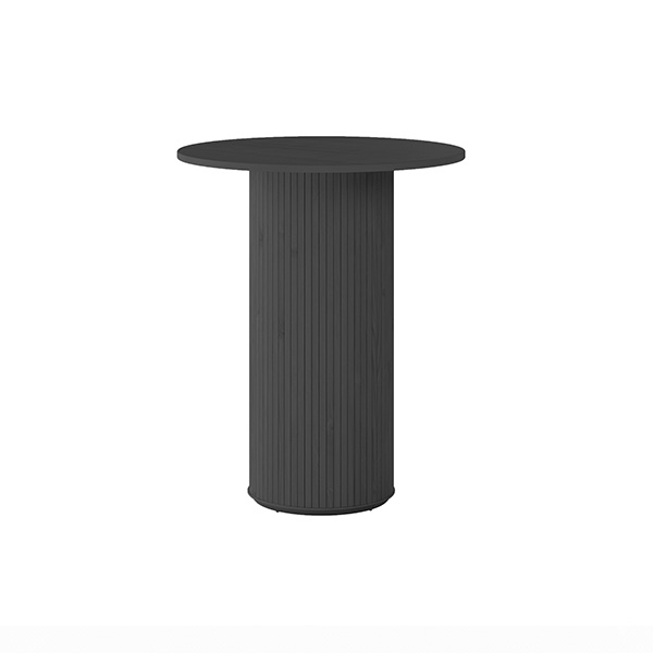 Avalon Black Fluted Bar 6' - Element Event Solutions