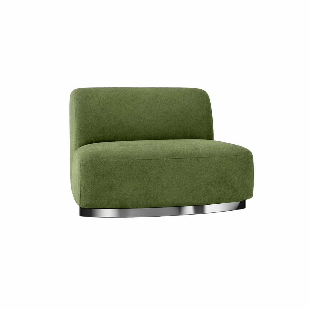 Colette Bow Seat with Moss Velvet Cover - Element Event Solutions