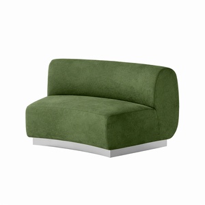 Colette Arc Seat with Moss Velvet Cover - Element Event Solutions
