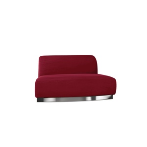 Colette Bow Seat with Crimson Velvet Cover - Element Event Solutions