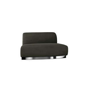 Colette Bow Seat with Graphite Velvet Cover - Element Event Solutions
