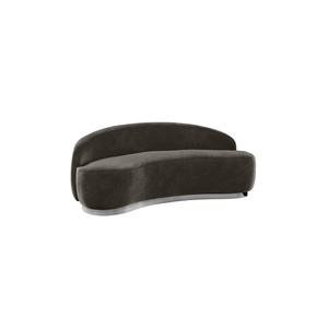 Colette Coco Sofa with Graphite Velvet Cover - Element Event Solutions