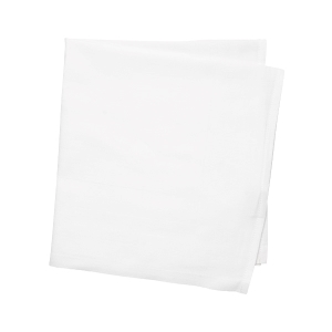 White Cotton Band Plain Napkin - Element Event Solutions
