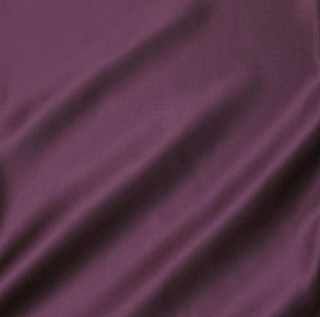 Aubergine Satin Tablecloth 90