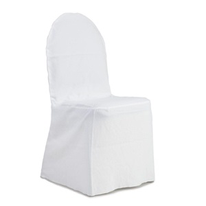White Linen Chair Cover - Element Event Solutions