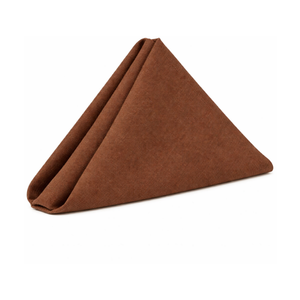 Chocolate Athena Linen Napkin - Element Event Solutions