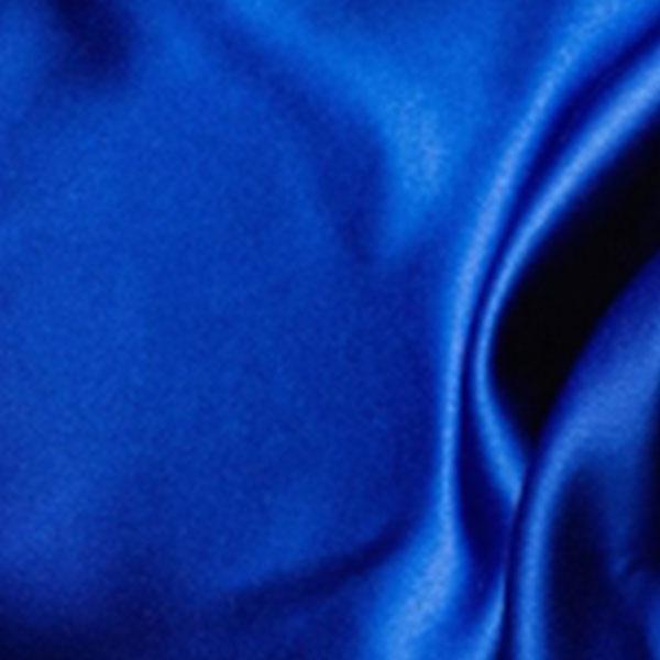 Navy Satin Tablecloth 90
