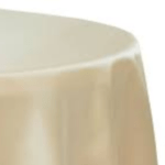 Ivory Matt Satin Tablecloth 90