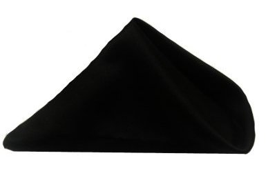 Black Matt Satin Napkin - Element Event Solutions