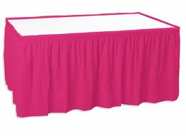 Fuchsia Table Skirt - Element Event Solutions