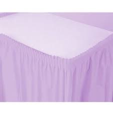 Lavender Table Skirt - Element Event Solutions