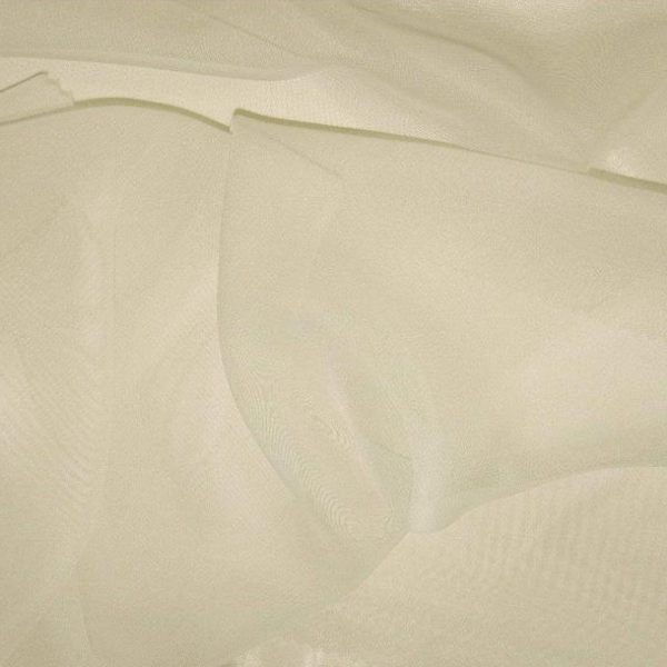 Ivory Chiffon Table Runner 45