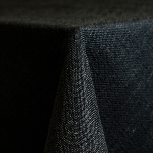 Panama Black Tablecloth 132