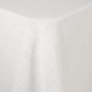 White Stonewash Tablecloth 132