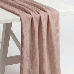 Rose Double Gauze Runner 50